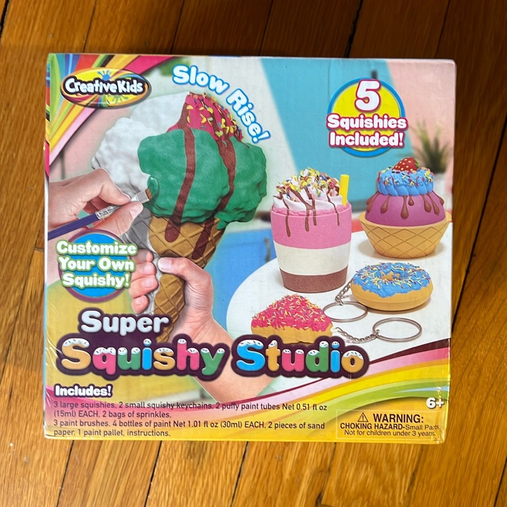 New Creative Kids Squishy Studio in sealed box with plastic wrap